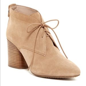 French Connection Dinah Suede Lace Up Ankle Boots
